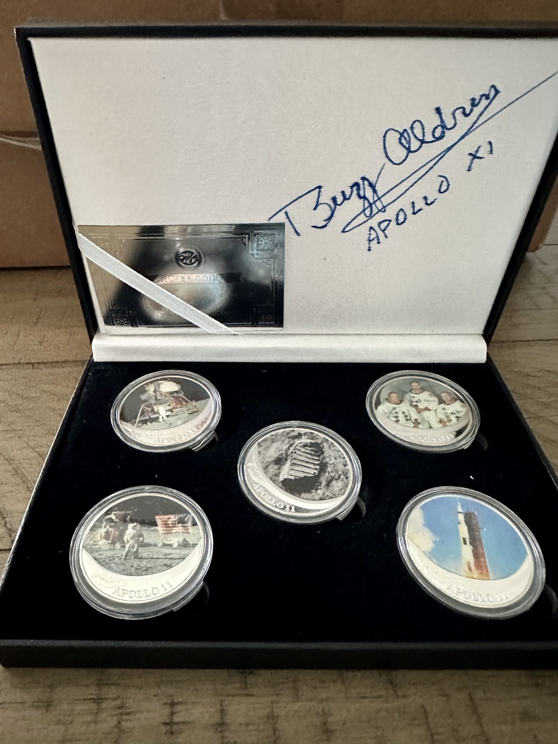 Apollo Space Shop | Buzz Aldrin Apollo 11 Coin Collection